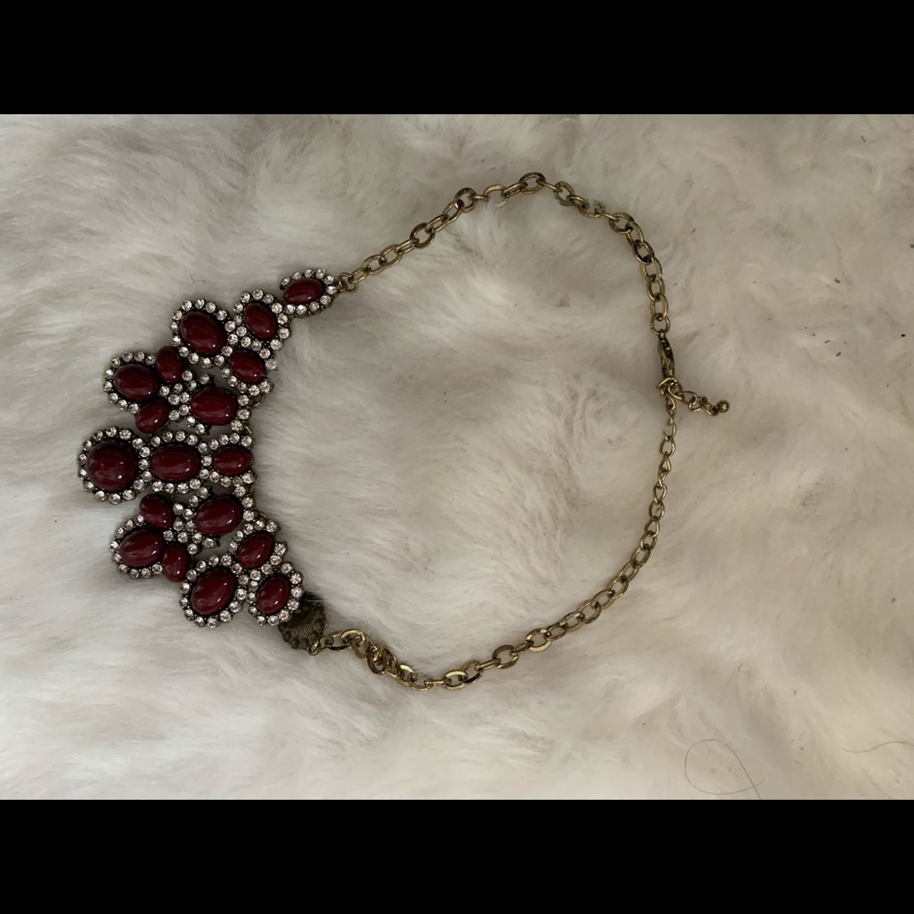 Maroon Necklace